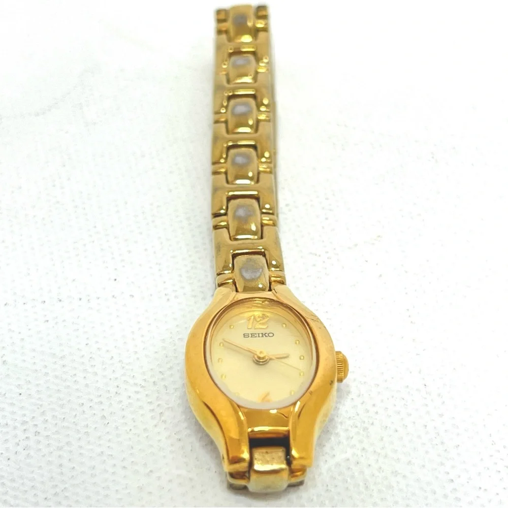 Seiko SXGK72 Women’s Gold Tone Quartz Dress Watch ✨_7